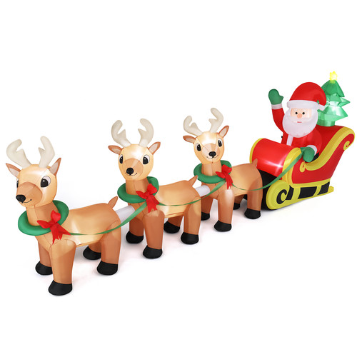 10ft long blow christmas - 10ft,