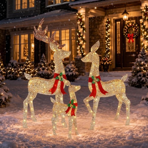 52inch lighted christmas - 52inch, deer