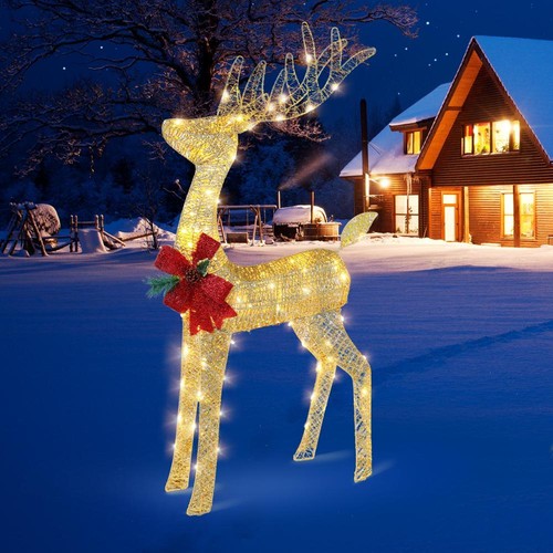 130cm christmas reindeer led - reindeer,