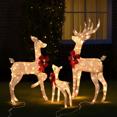 4ft christmas reindeer - reindeer, outdoor