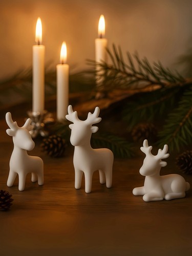 Nordic reindeer family - nordic,