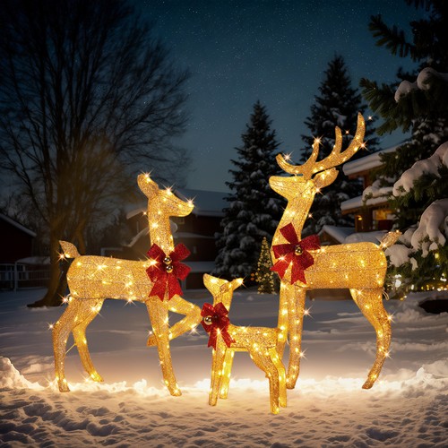 Set christmas reindeer - set, of