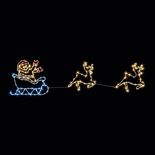 Christmas reindeer santa - christmas,