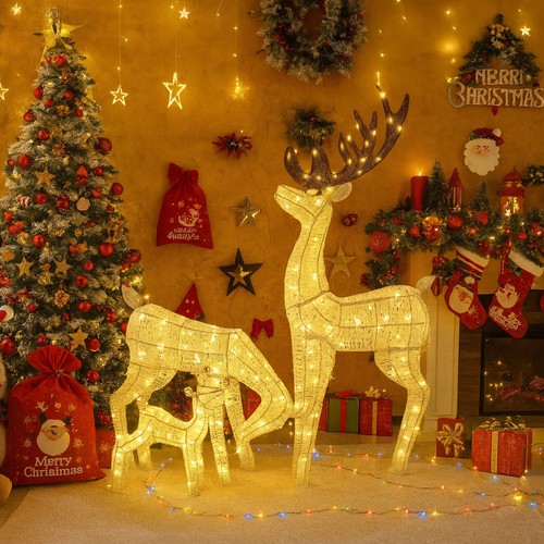 Set christmas reindeer - set, 3