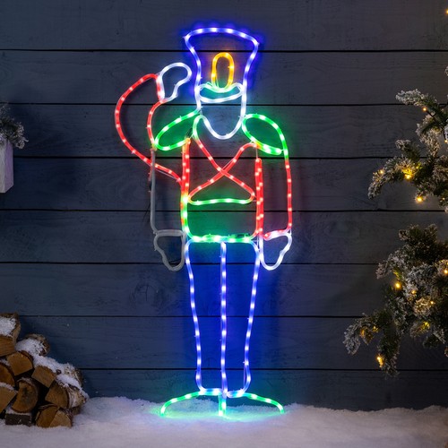 Nutcracker rope light - light, outdoor