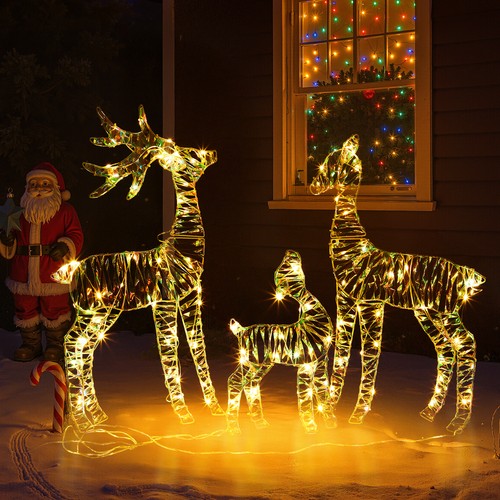 3pcs iridescent christmas - iridescent,