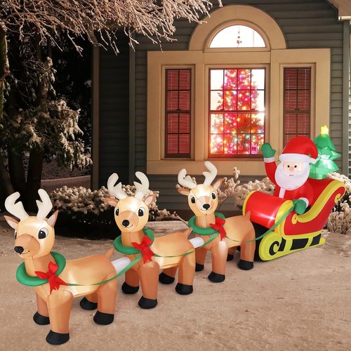 Lighted inflatable christmas - ,