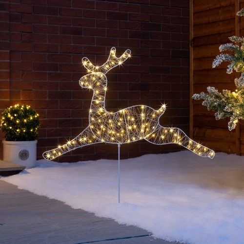 Reindeer christmas light - reindeer,