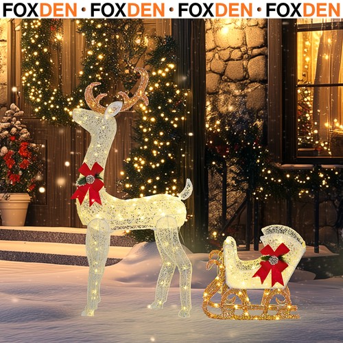 Light reindeer and - up,