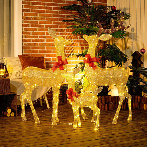 Outsunny lighted reindeer - lighted,