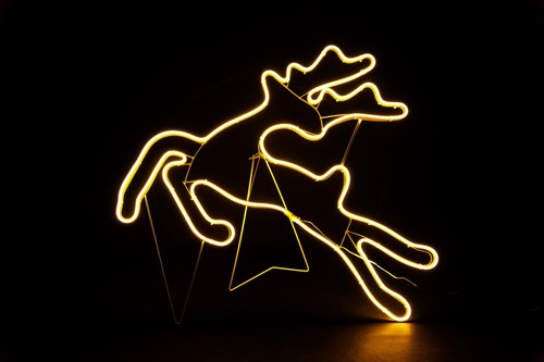 Rope lights silhouette - lights,