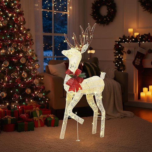 4ft 120cm lighted - 4ft/120cm, reindeer