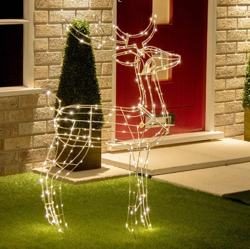 Deer warm led decoration - deer,