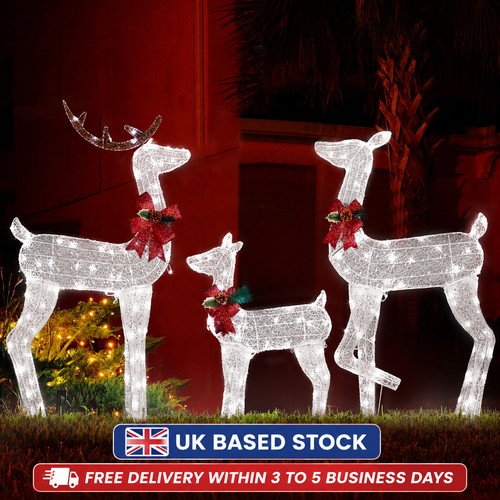 Pcs led christmas reindeer - christmas,