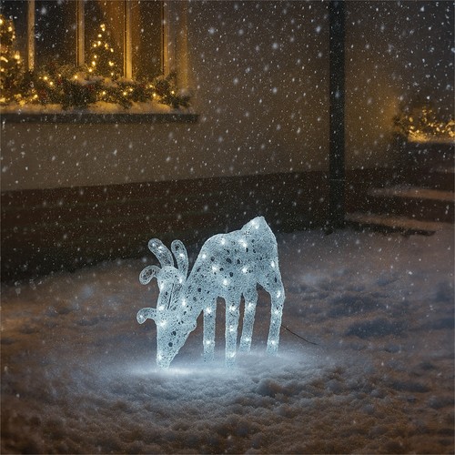 Led acrylic reindeer - reindeer, christmas