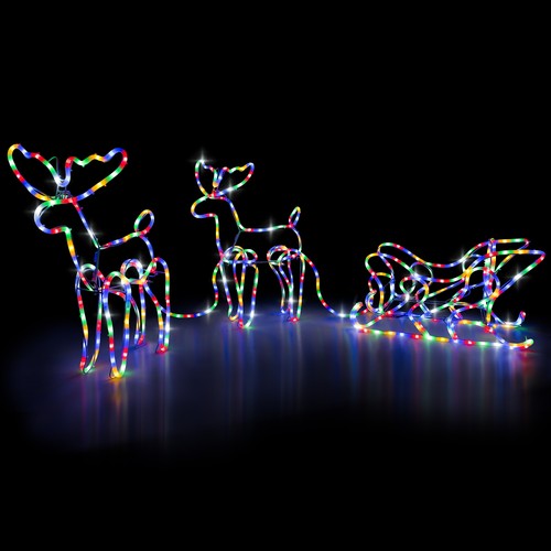 Reindeer sleigh rope - reindeer,