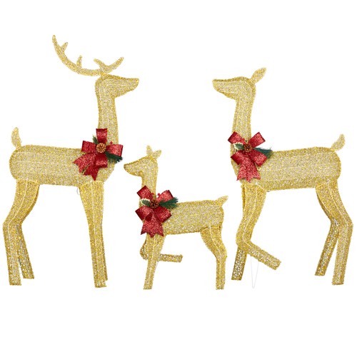 3pcs pre lit christmas - 3pcs,