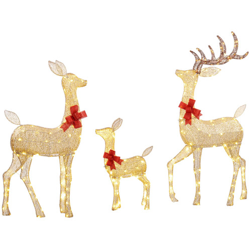 Light reindeer christmas - light,