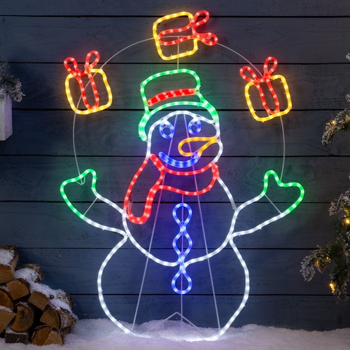 Snowman rope light outdoor - rope,